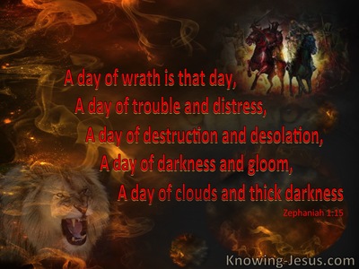 Zephaniah 1:15 A Day Of Wrath (red)